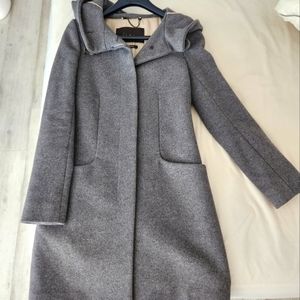 Aritzia - Heather Grey wool coat XXS